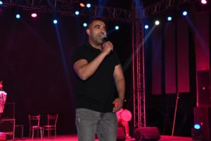 محمد عدويه يتألق فى خيمة رمضانية بالقاهرة